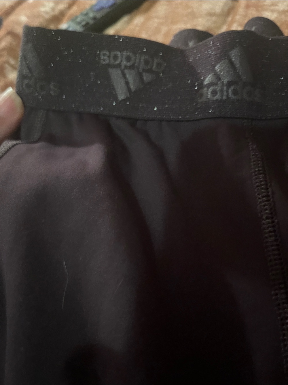 adidas Black Kids Athletic Leggings with Logo Waistband